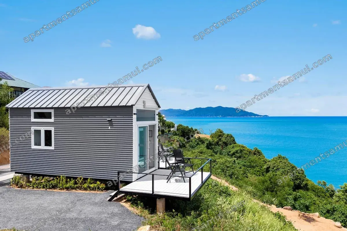 Панорамный Tiny House с видом на море у пляжа Тонгсон